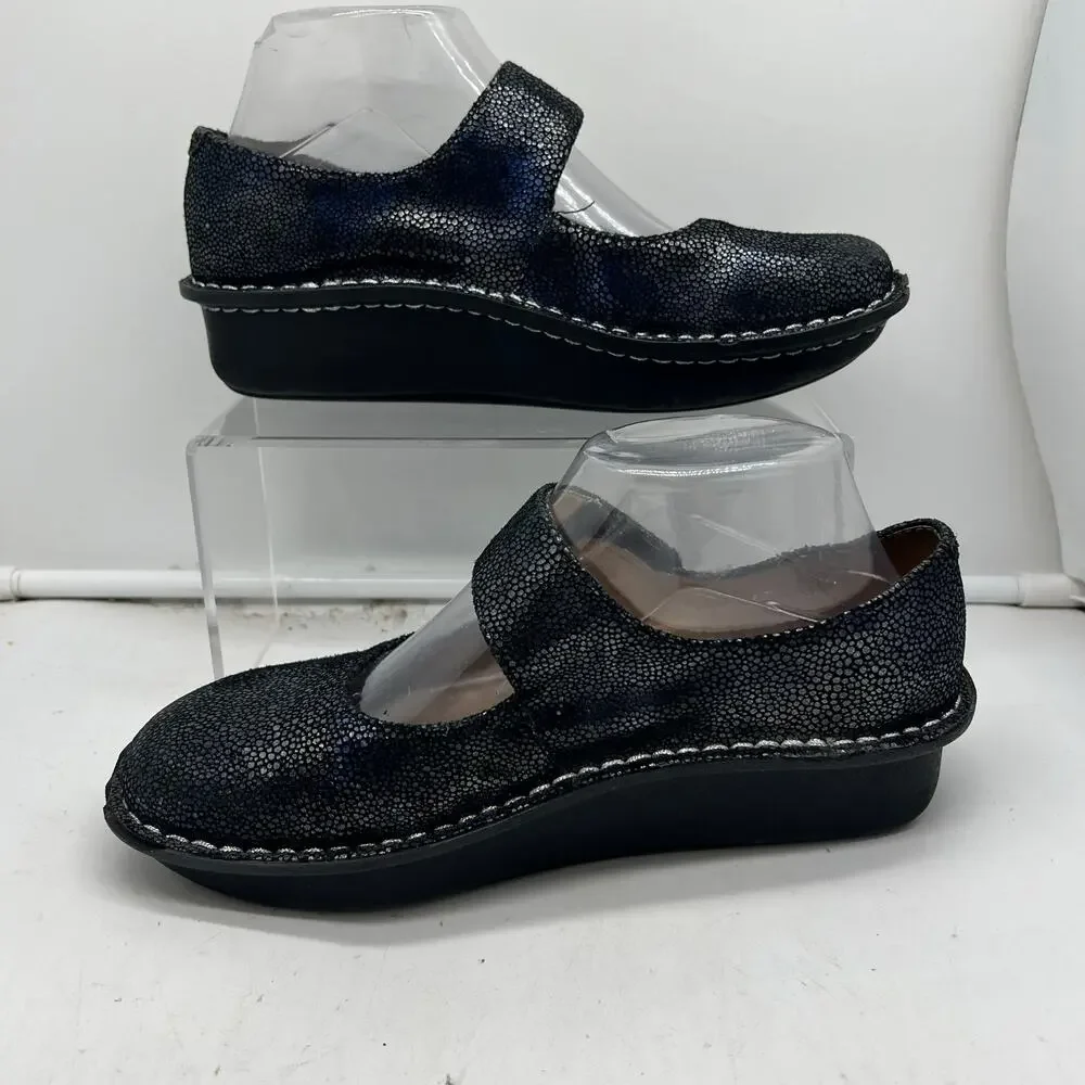 Alegria Shoes Womens 38 US 9 Paloma PAL-233 Mary Jane Leather